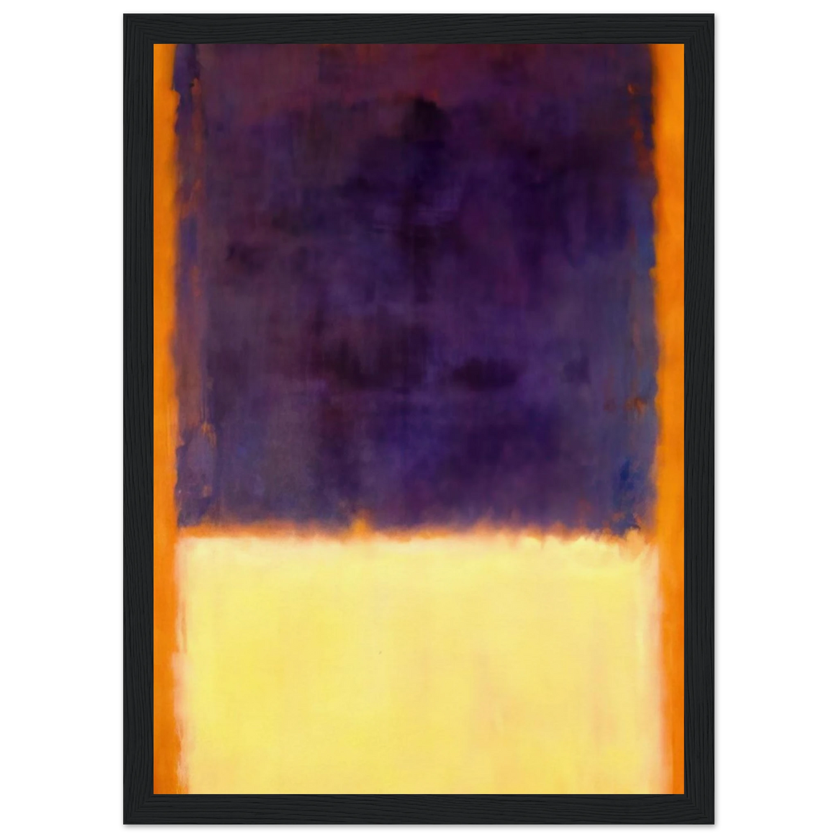 Red, Orange, Tan and Purple - 1954 Framed Poster | Mark Rothko Framed Prints Wall Art | Rothko Prints