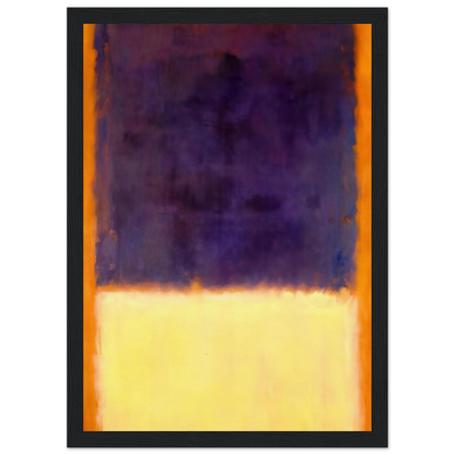 Red, Orange, Tan and Purple - 1954 Framed Poster | Mark Rothko Framed Prints Wall Art | Rothko Prints
