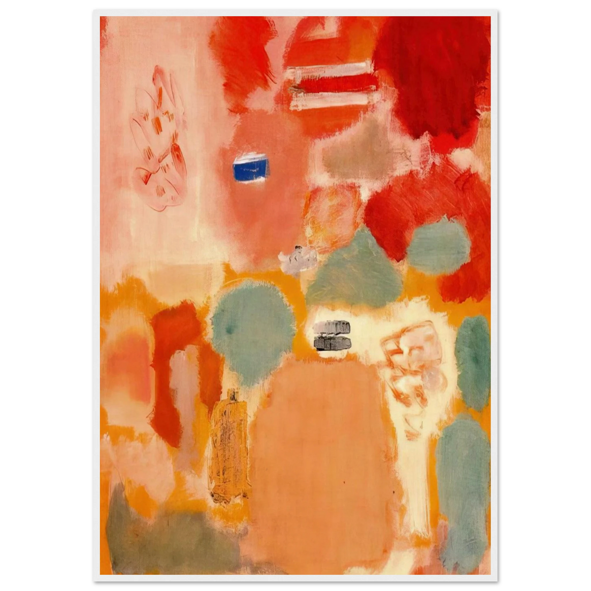 No. 21 - 1949 Framed Poster | Mark Rothko Framed Prints Wall Art | Rothko Prints
