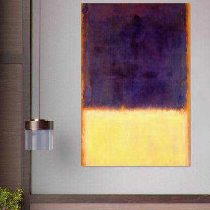 Red, Orange, Tan and Purple - 1954 Poster | Mark Rothko Poster | Rothko Prints