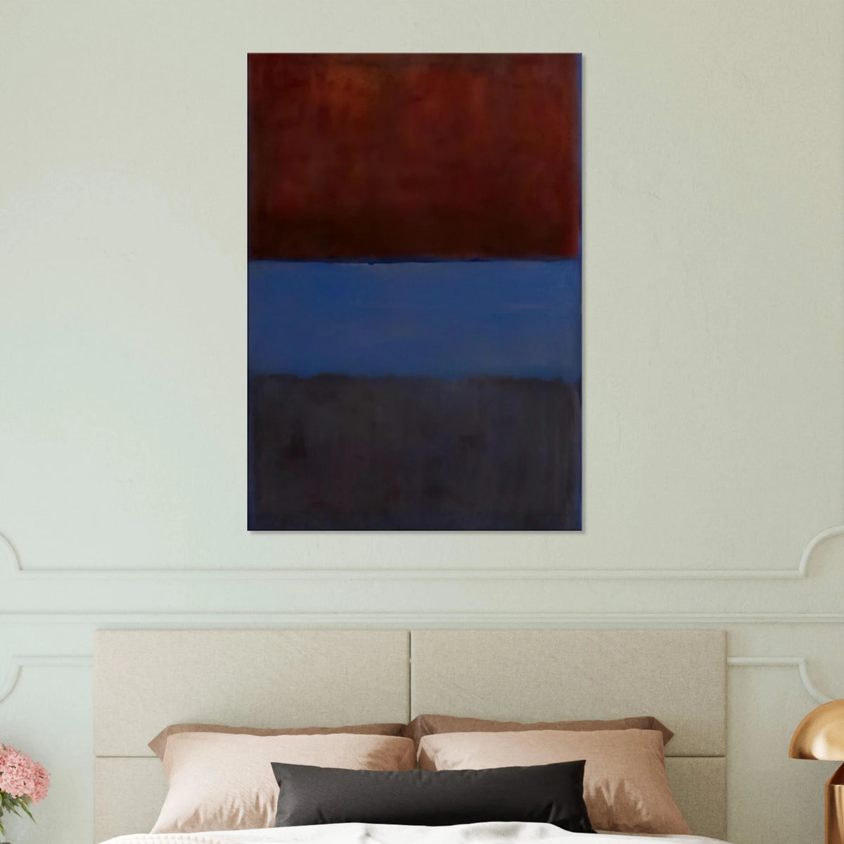No.61 Rust and Blue - 1953 Canvas | Mark Rothko Canvas | Rothko Prints