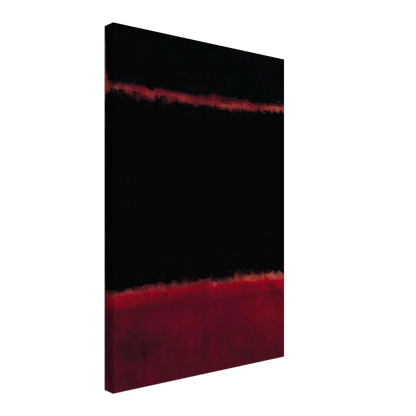 Black in Deep Red - 1957 Canvas | Mark Rothko Canvas | Rothko Prints