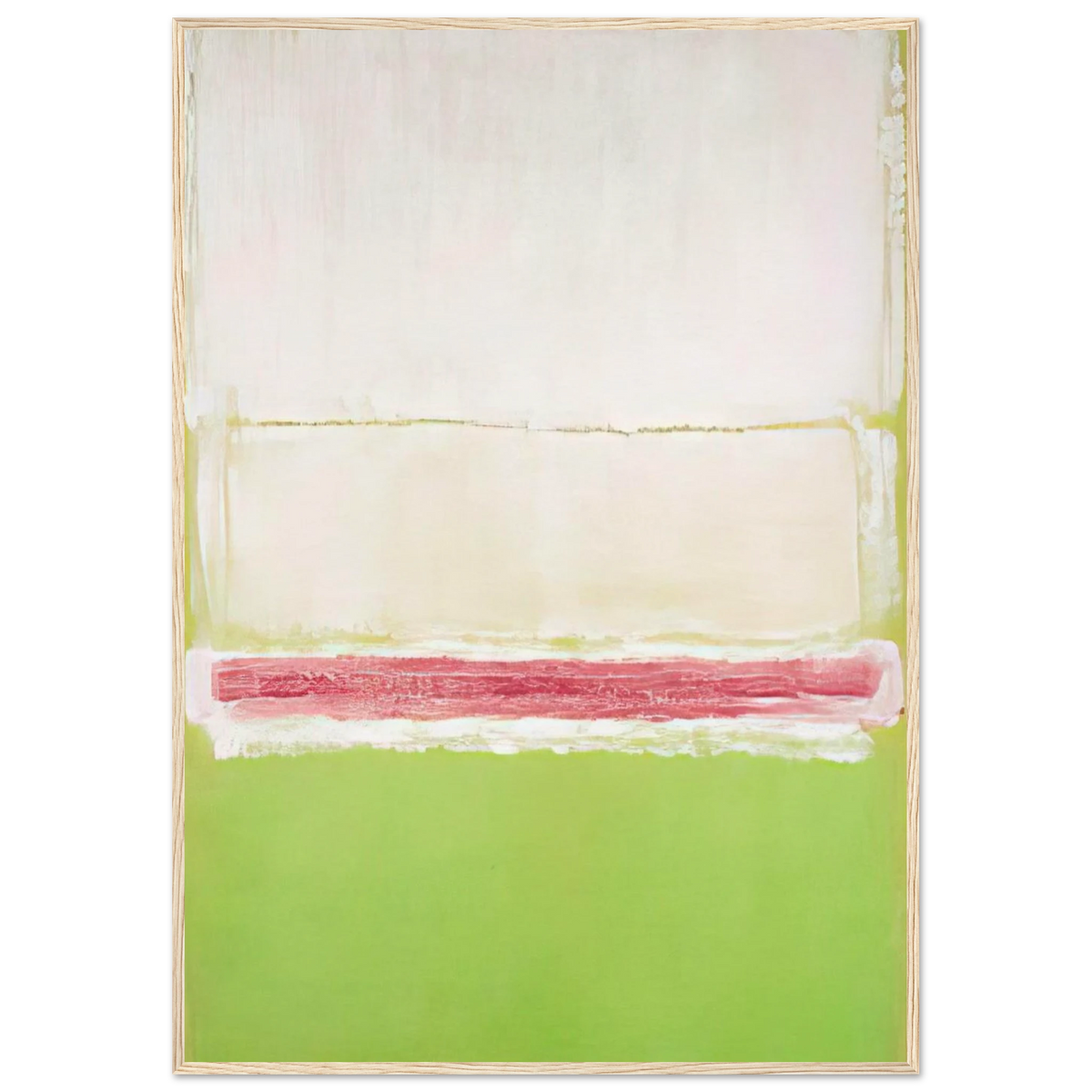 No. 2 No. 7 and No. 2 - 1951 Framed Poster | Mark Rothko Framed Prints Wall Art | Rothko Prints
