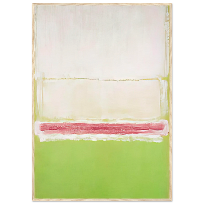 No. 2 No. 7 and No. 2 - 1951 Framed Poster | Mark Rothko Framed Prints Wall Art | Rothko Prints