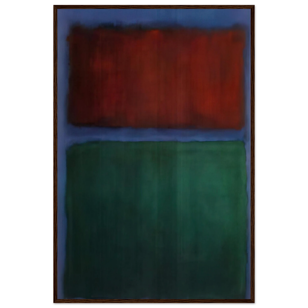 Earth and Green - 1955 Framed Poster | Mark Rothko Framed Prints Wall Art | Rothko Prints