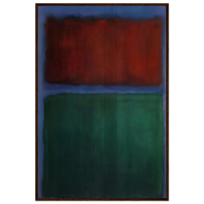Earth and Green - 1955 Framed Poster | Mark Rothko Framed Prints Wall Art | Rothko Prints