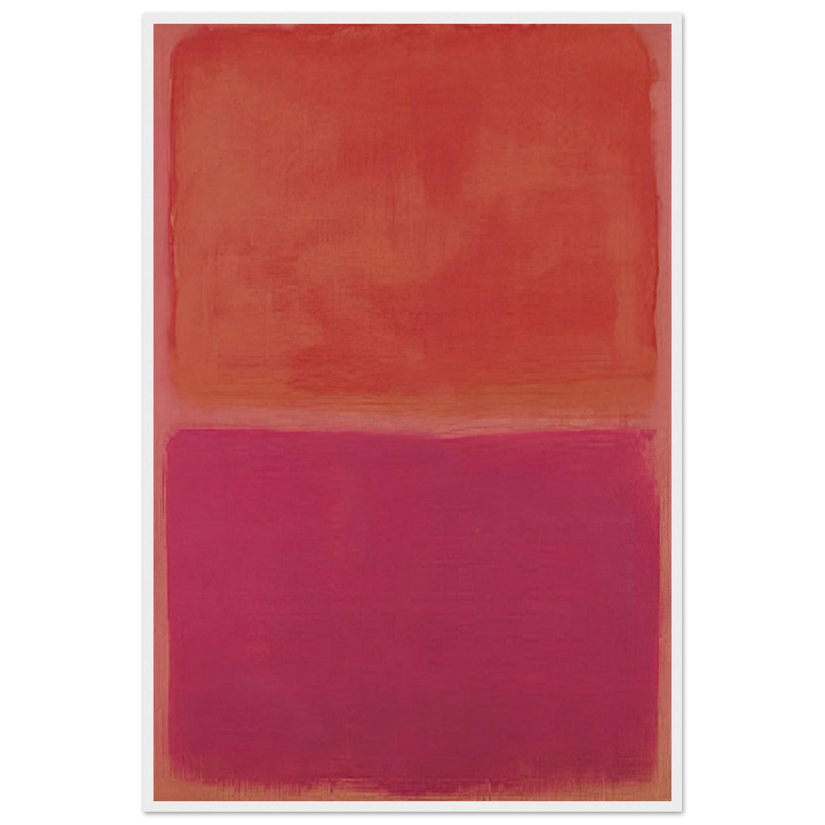 No. 3 - 1967 Framed Poster | Mark Rothko Framed Prints Wall Art | Rothko Prints