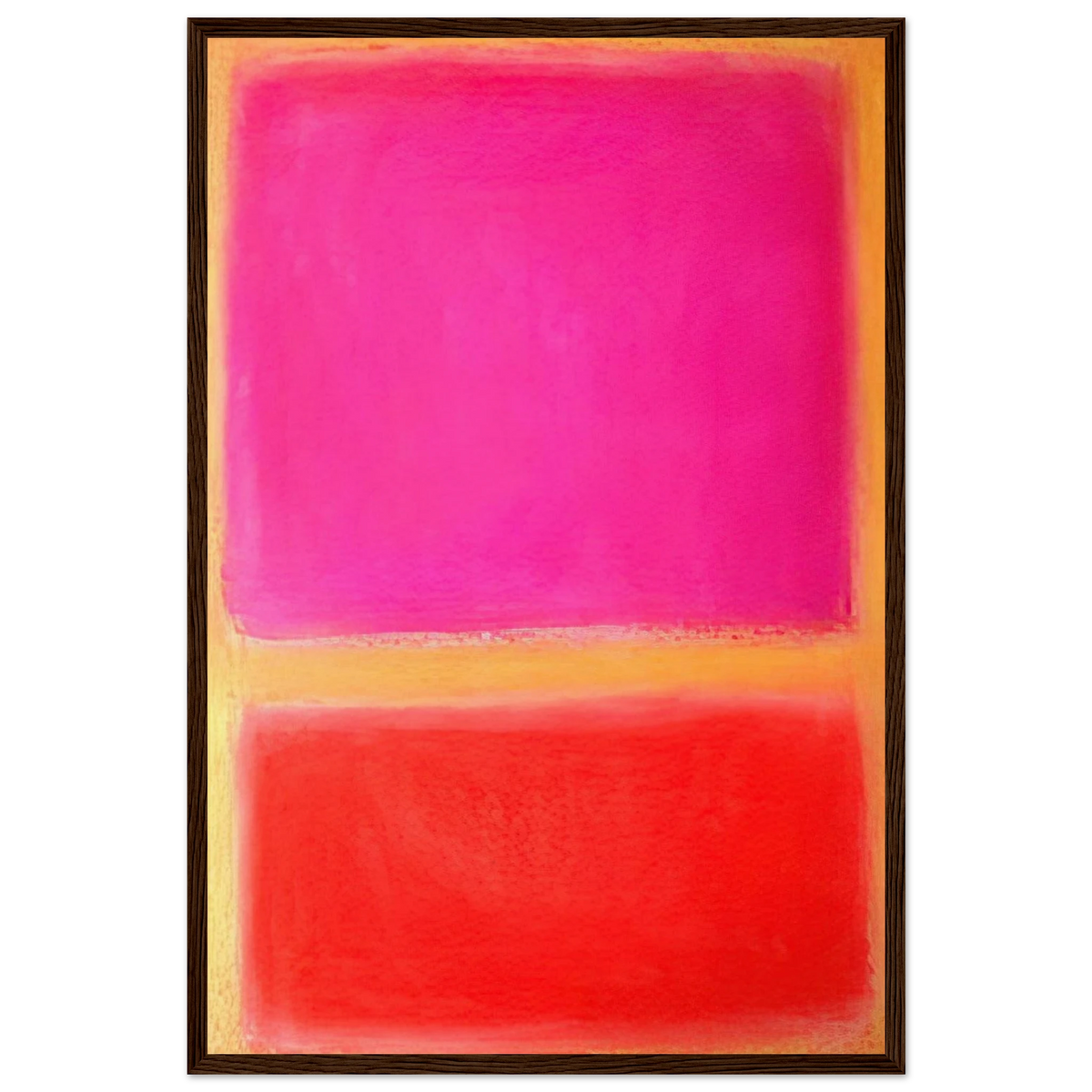 Untitled - Color Field Painting Framed Poster | Mark Rothko Framed Prints Wall Art | Rothko Prints