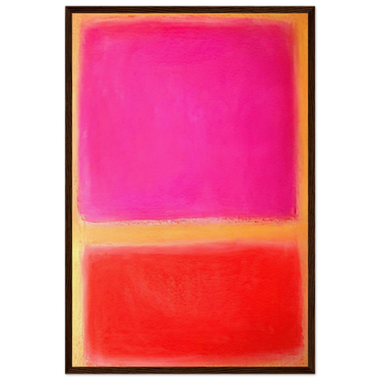 Untitled - Color Field Painting Framed Poster | Mark Rothko Framed Prints Wall Art | Rothko Prints