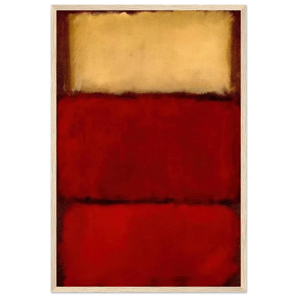 Red - 1964 Framed Poster | Mark Rothko Framed Prints Wall Art | Rothko Prints