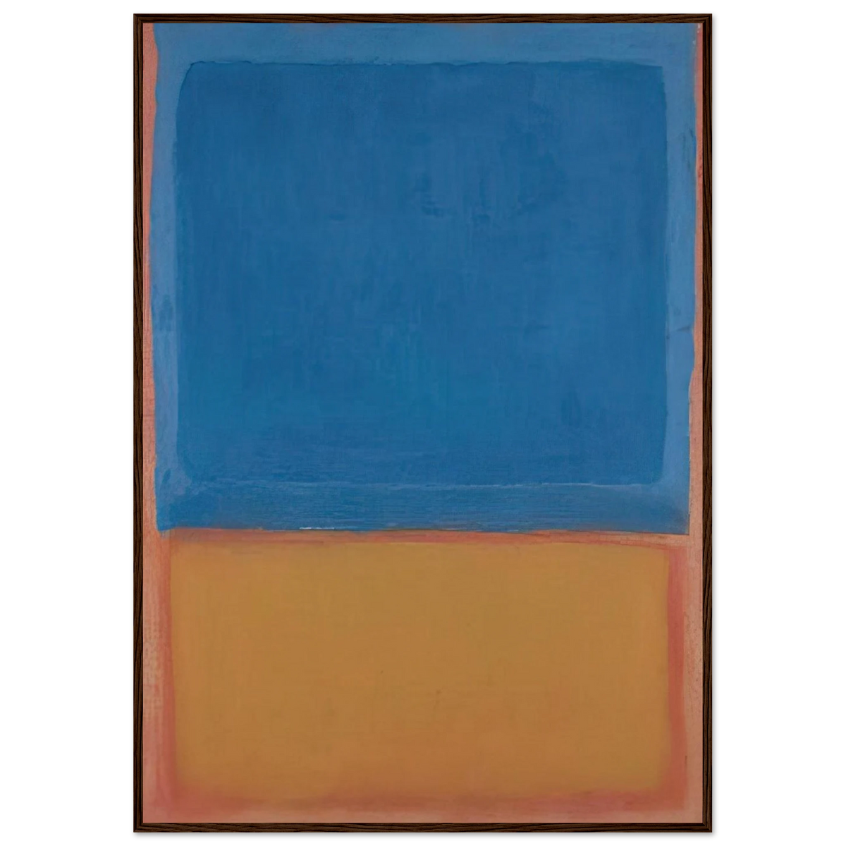Untitled Red, Blue, Orange - 1955 Framed Poster | Mark Rothko Framed Prints Wall Art | Rothko Prints
